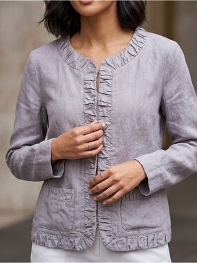 Laura's Linen Blazer